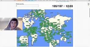 SPORCLE WORLD RECORD - Typing Every Country in Under 3 Minutes