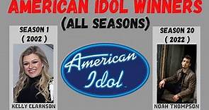 American Idol Winners / All Seasons