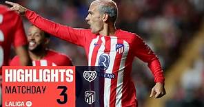 Resumen de Rayo Vallecano vs Atlético de Madrid (0-7)