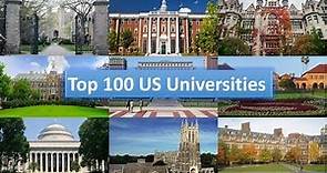 Top 100 US Universities