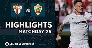 Resumen de Sevilla FC vs UD Almería (2-1)
