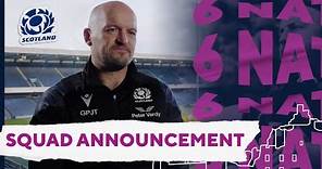 Scotland Squad Named For 2024 Guinness Six Nations | Gregor Townsend Exclusive Interview