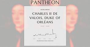 Charles II de Valois, Duke of Orléans Biography - Duke of Orléans
