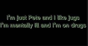 Pete Davidson- Im Just Pete lyric video