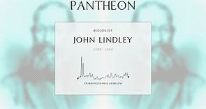 John Lindley Biography - English botanist, gardener and orchidologist (1799–1865)