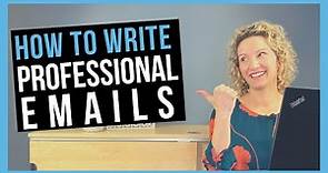 How to Write a Professional Email [STEP-BY-STEP BUSINESS EMAIL]