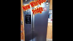 Whirlpool Side by Side Refrigerator/ Freezer Model# WRS321SDHV01