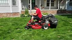 Snapper Riding Lawn Mower With Bagging System