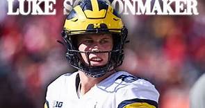 Luke Schoonmaker Michigan TE Highlights || Big Target