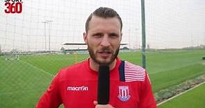 Stoke City's Erik Pieters on training in Dubai and aiming for a top 10 finish in Premier League