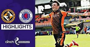 Dundee United 1-0 Rangers | Rangers' First Defeat in 41 League Matches! | cinch Premiership