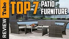 ✅Furniture: Best Outdoor Furniture (Buying Guide)