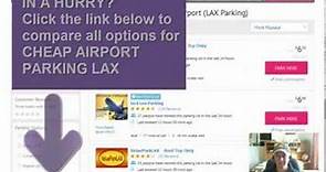 How to Get Cheap Parking at LAX Airport ✈️🚘 Long Term Parking Best Deals at LAX [2019 UPDATE]