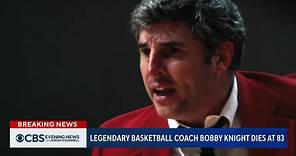 Legendary basketball coach Bob Knight dead at 83