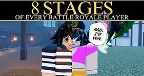 [GPO] The 8 Stages of an Battle Royale Player