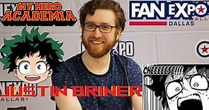 Justin Briner Q&A at Fan Expo - Voice of Deku - My Hero Academia