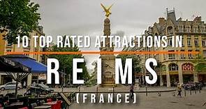 10 Top Rated Attractions in Reims, France | Travel Video | Travel Guide | SKY Travel