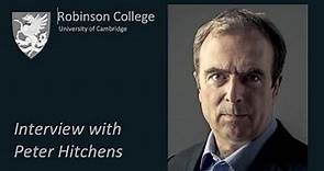 Peter Hitchens interview for Robinson College, Cambridge