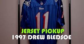 Jersey Pick Up - 1997 Drew Bledsoe Starter Proline Patriots