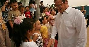 UNICEF celebrates Sir Roger Moore's 20 devoted years as a Goodwill Ambassador