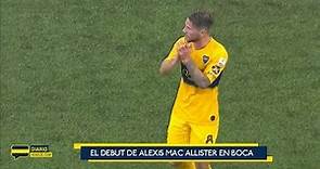 Alexis Mac Allister y su debut oficial en Boca Juniors [ANÁLISIS DE SU RENDIMIENTO]