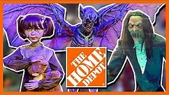 Home Depot Halloween 2023 ANIMATRONIC LEAKS | GIANT Bat, 10ft Monster, Wendigo Deer, & MORE