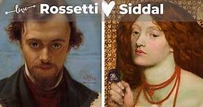 Dante Gabriel Rossetti ed Elizabeth Siddal ❤️ Storie d'amore nell'arte