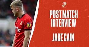 Jake Cain | Swindon Town vs Crawley Town | Post Match Interview