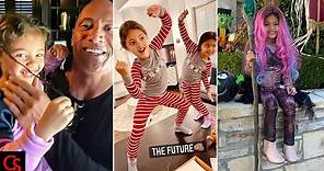 Dwayne Johnson's (The Rock) Daughters Jasmine and Tiana Gia (Video) 2021