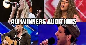 All X Factor WINNERS AUDITIONS Seasons 1-12