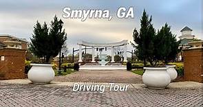 Smyrna - Driving Downtown - Georgia USA