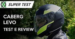 CABERG LEVO - Prova e recensione del casco apribile da viaggio top di gamma