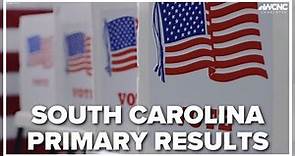Results coming in for South Carolina primaries