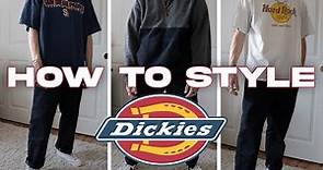 HOW TO STYLE: DICKIES 874 | Top 3 Dickies Outfits!