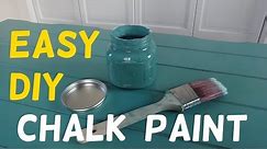 Make Your Own Chalk Paint! (Cheap & Easy Recipe)