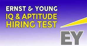 How to Pass EY (Ernst & Young) IQ and Aptitude Hiring Test