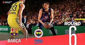 Barcelona takes thrilling win over Fenerbahce! | Round 6, Highlights | Turkish Airlines EuroLeague