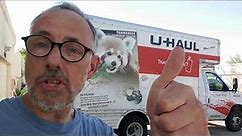 15 foot U-Haul truck review and tour