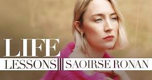 Saoirse Ronan on style, beauty, creativity and confidence: Life Lessons | Bazaar UK