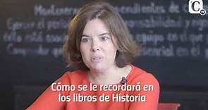 Soraya Sáenz de Santamaría responde el test de El Confidencial