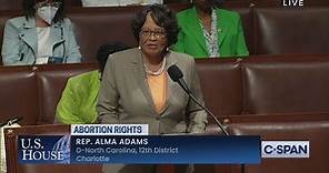 User Clip: Rep. Alma Adams Floor Speech Supporting the Women's Health Protection Act