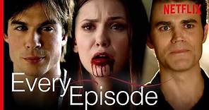 3 Seconds From Every Episode Of The Vampire Diaries | Netflix