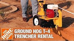 Ground Hog 18 in. Trencher | The Home Depot Rental