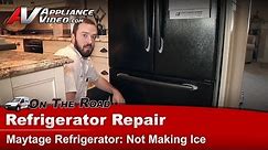 Whirlpool, Maytag & KitchenAid Ice maker not dropping cubes- Repair & diagnostic MFF2557HEB
