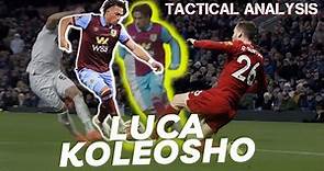 Luca Koleosho - a talent of ELITE LEVEL! Goals, assists, highlights, dribbling. Tactical analysis