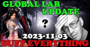 BDO - Global Lab Update - Buff Everything Edition - Review - 2023-11-03