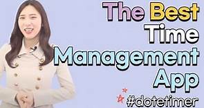 [dotetimer] The Best Time Management App | timer, doteplanner, time management, donation app