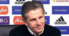 Claude Puel Full Pre-Match Press Conference - Leicester v Manchester United - Premier League