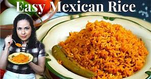 How to make MEXICAN RICE | TRADITIONAL Mexican/SPANISH rice RECIPE