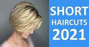 For Women 40+ 50+ 60+! SHORT Haircuts 2021